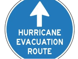 hurricane evacuation route